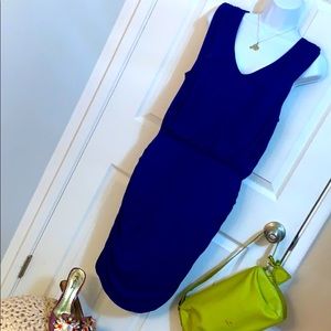 Vibrant Blue Comfortable Dress SZ XL